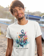 Hope is an anchor Men's T-Shirt