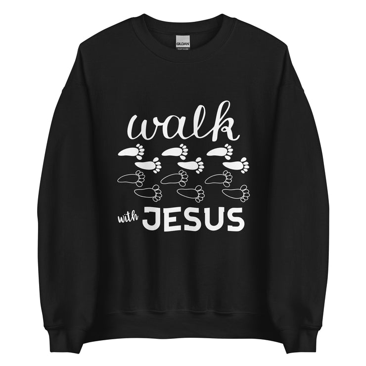 Walk with Jesus Unisex Sweatshirt