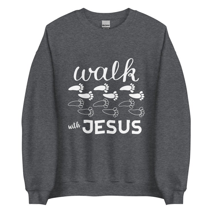 Walk with Jesus Unisex Sweatshirt