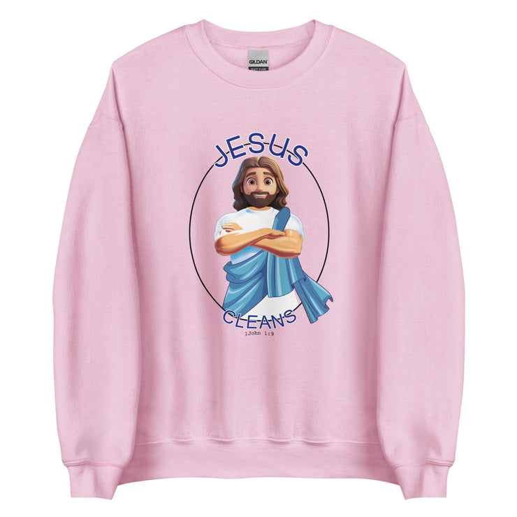 Jesus Cleans Unisex Sweatshirt