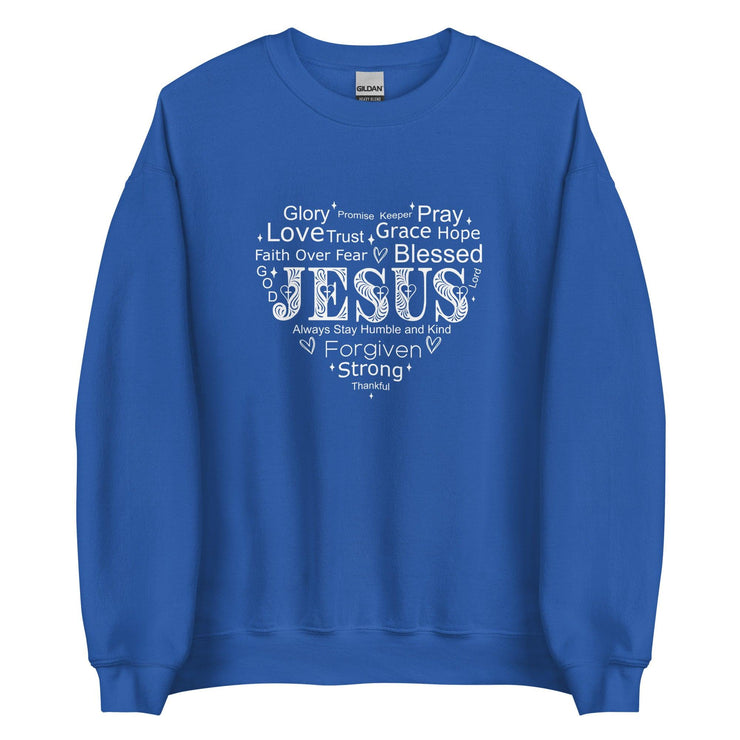 Jesus Heart Unisex Sweatshirt