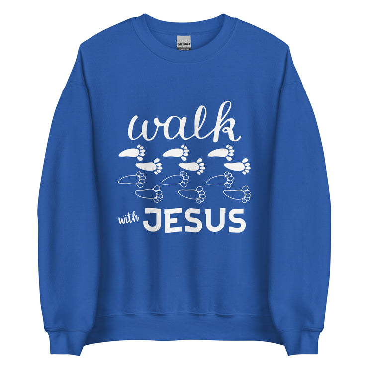 Walk with Jesus Unisex Sweatshirt