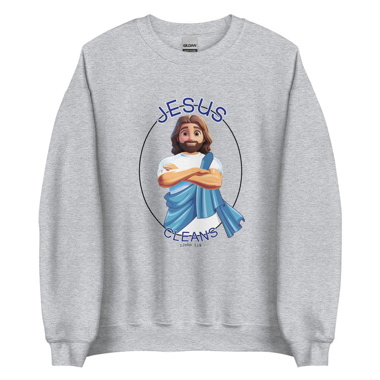 Jesus Cleans Unisex Sweatshirt