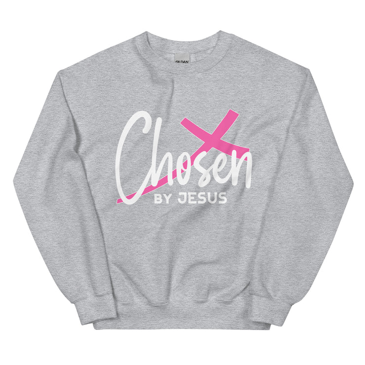 Chosen by Jesus Unisex Sweatshirt+