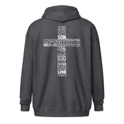 Jesus Is Cross Unisex Zip Hoodie+