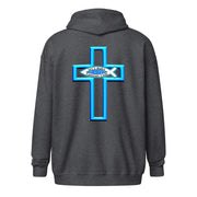 let's make JESUS famous Unisex Zip Hoodie+