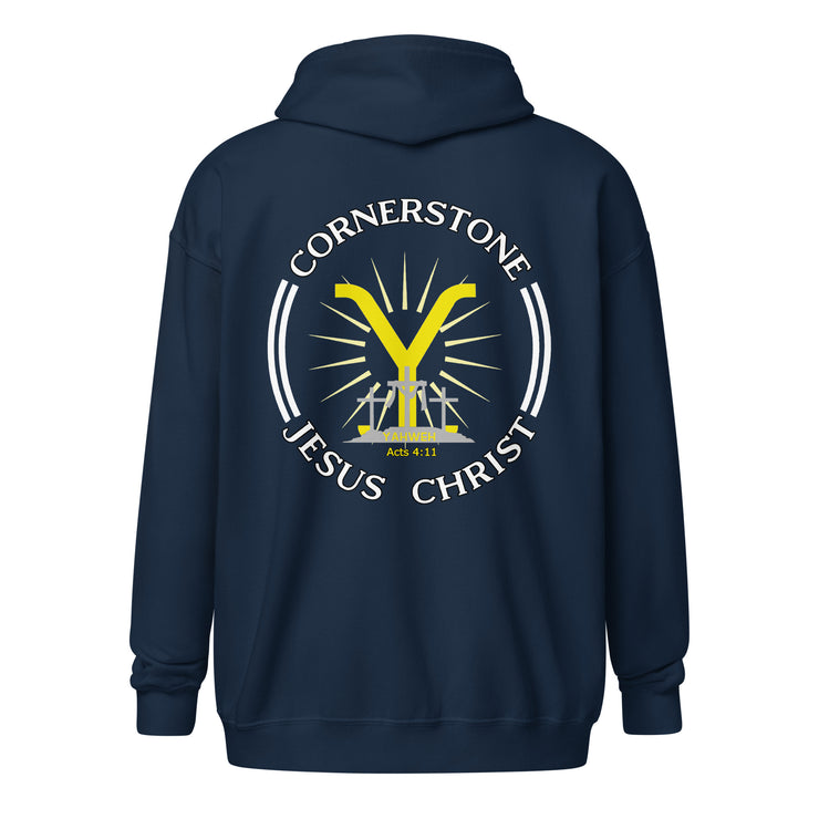 Cornerstone Zip Hoodie+