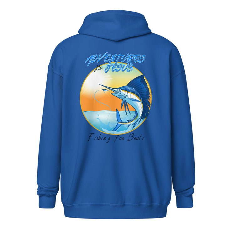 Adventures with Jesus Unisex Zip hoodie+