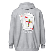 I'm All in fir Jesus Unisex zip hoodie+