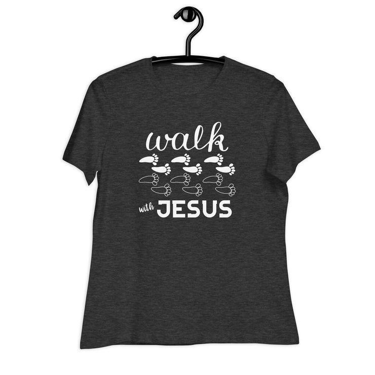 Walk With Jesus Women's T-Shirt