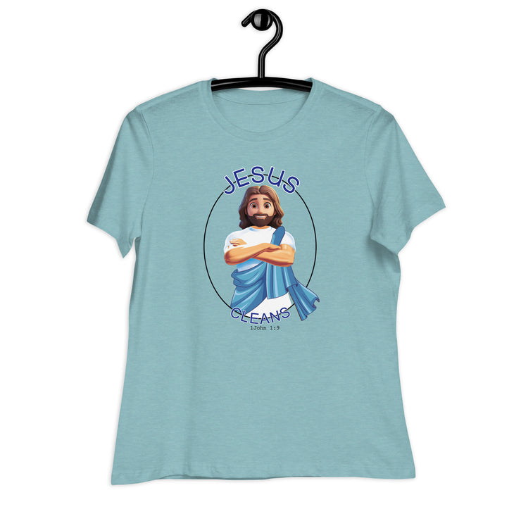 Jesus cleans Women's T-Shirt