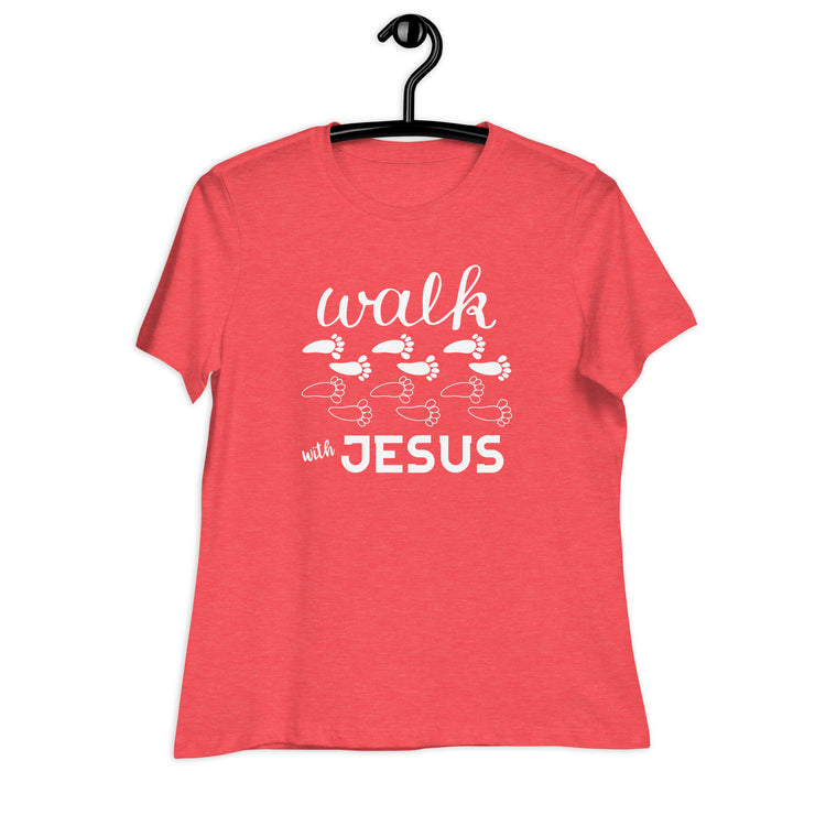 Walk With Jesus Women's T-Shirt