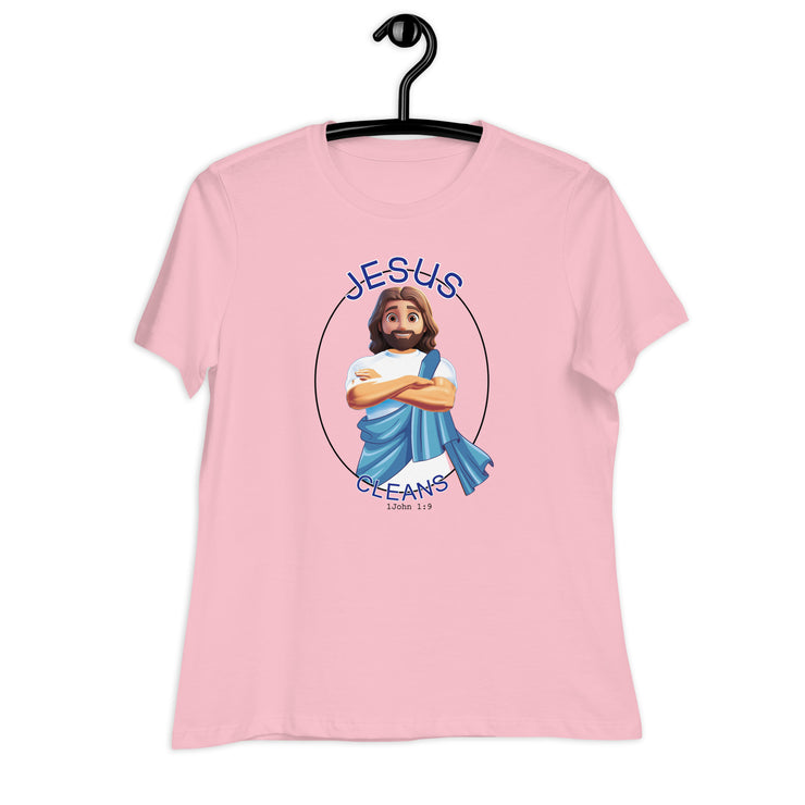 Jesus cleans Women's T-Shirt